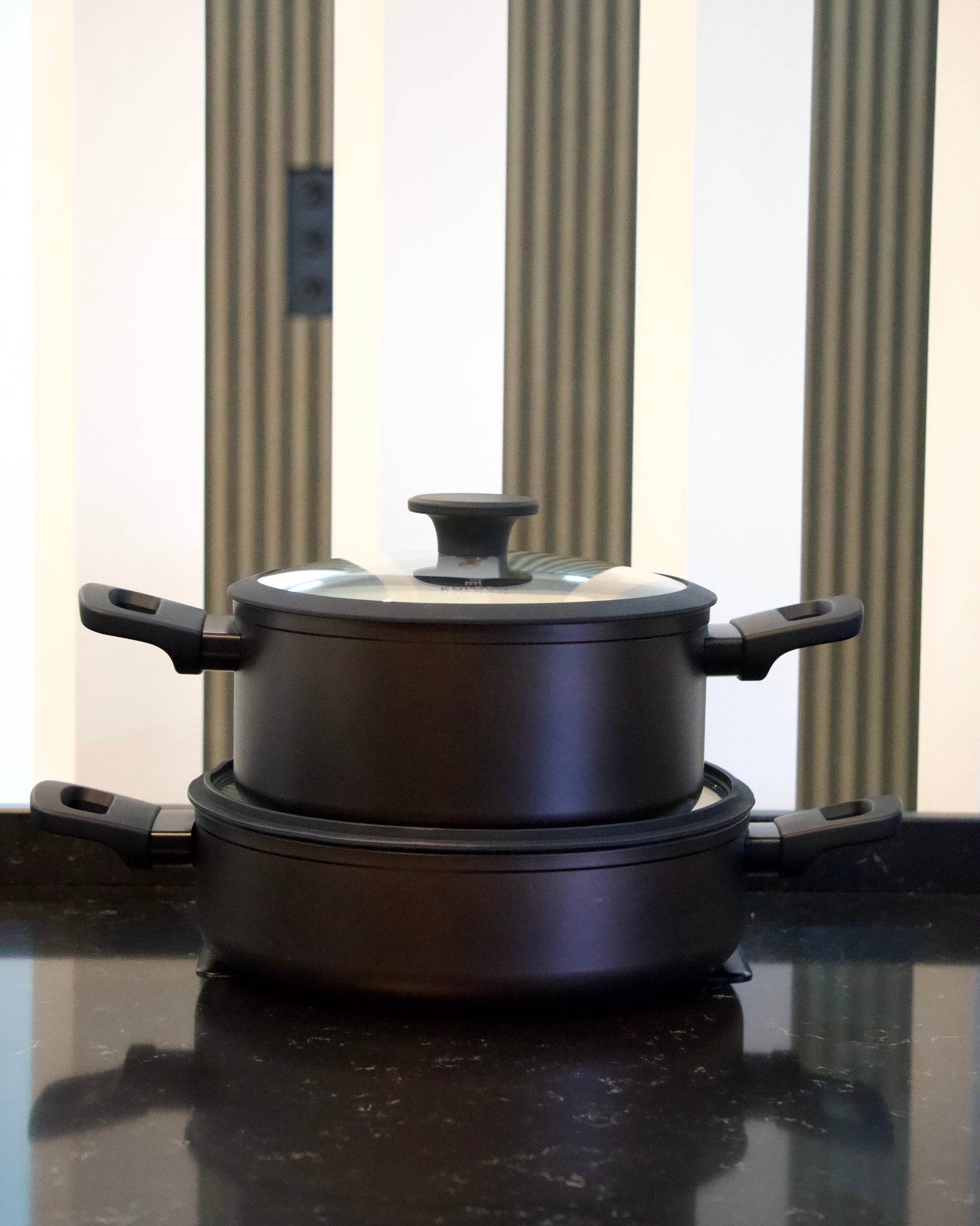 KARACA BATTERIE DE CUISINE ICONIC BRONZE 7 PIÈCES