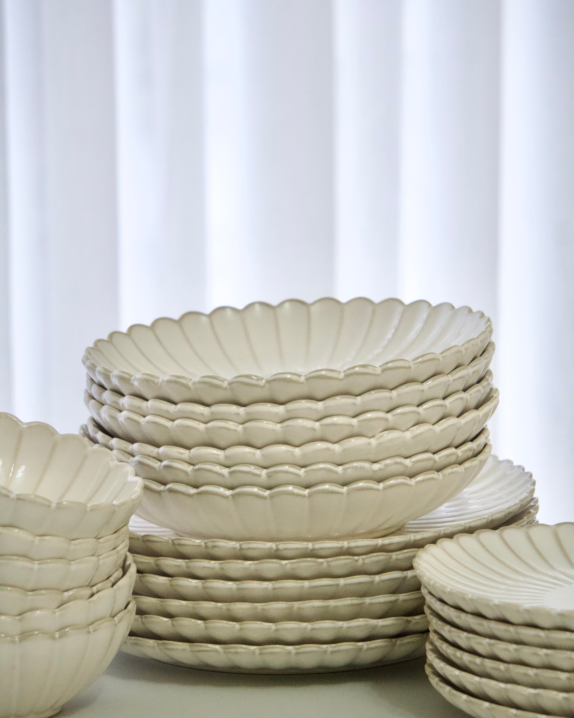 SERVICE DE TABLE BLOOMY 24PIECES 6PERSONNES