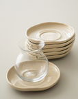 COASTERS BARLES WAVE CREAM 12CM