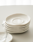 DESSOUS DE VERRE BARLES WAVE BLANC | 12.5CM