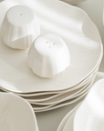 SERVICE DE TABLE CERMICO WHITE | 27 PIECES | 6 PERSONNES