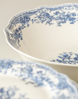 SERVICE DE TABLE VINTAGE BLEU | 25 PIECES | 6 PERSONNES