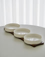 PLATEAU A MEZZE PORCELAINE & ACACIA
