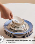 KARACA SERVICE A BRUNCH BLUE CLOVE 26 PIECES
