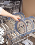 KARACA SERVICE A BRUNCH BLUE CLOVE 26 PIECES