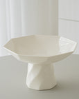 COUPE A FRUIT/VASE EN PORCELAINE IMERA BLANC