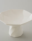COUPE A FRUIT/VASE EN PORCELAINE IMERA BLANC
