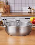 KARACA CASSEROLE BASSE ELITE STEEL | 30 CM | 6 LITRES