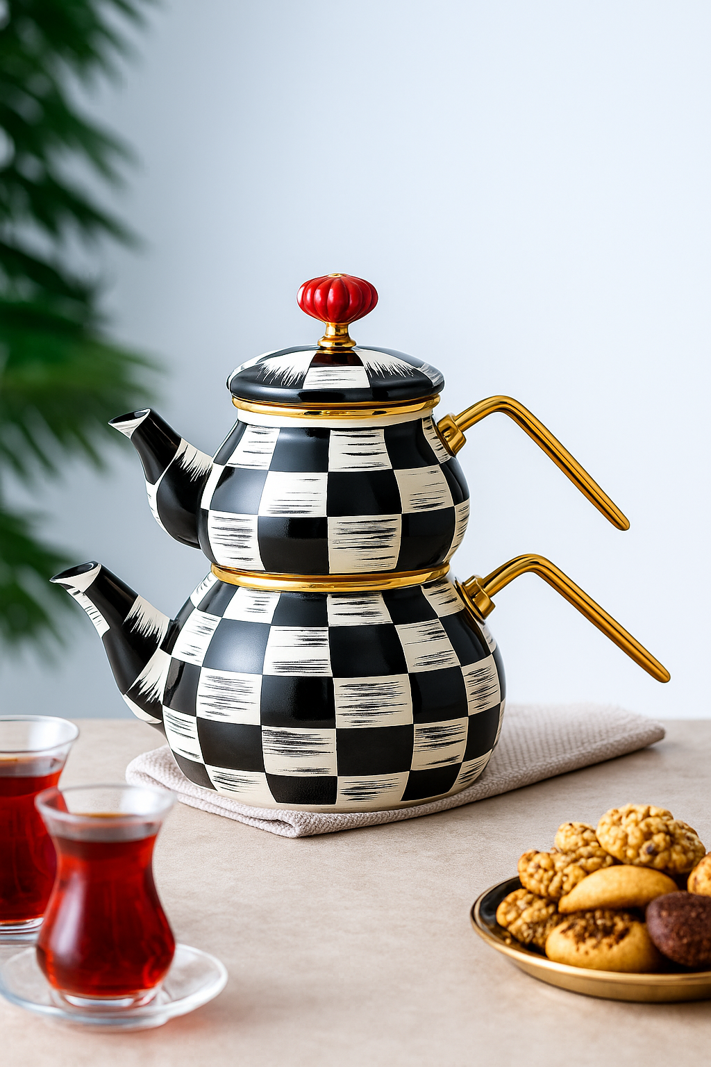 ACAR THEIERE EN EMAIL DAMIER - ALINDA HOME 