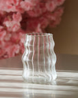 MULEX STYLE LOT DE 6 VERRE STRIE ONDULE LONG 500ML