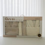 ENSEMBLE DE PEIGNOIR VERA BLANC & CREME | 6 PIECES