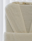 ENSEMBLE DE PEIGNOIR VERA BLANC & CREME | 6 PIECES