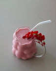 MULEX LOT DE 6 VERRE BUBBLE AVEC ANSE 350ML