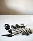 KARACA SET D USTENSILE  ORION BLACK 7 PIECES
