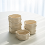 PACK OF 6 NORDIC CREAM BOWLS/SNACK BOWLS 12CM | 310ML