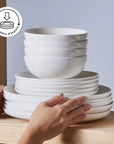 KARACA SERVICE DE TABLE FAVARO 56 PIECES 12 PERSONNES