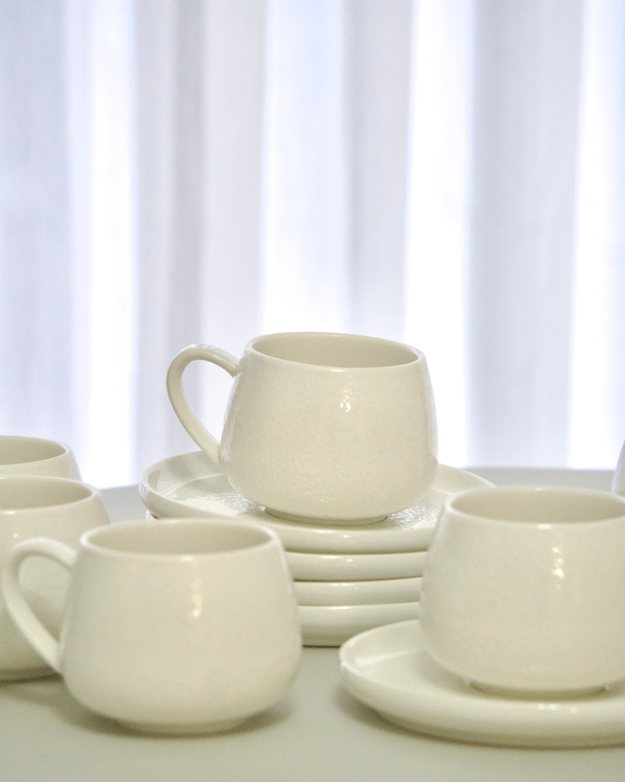 SERVICE A CAFE NEW MOON 300ML 12PIECES 6PERSONNES