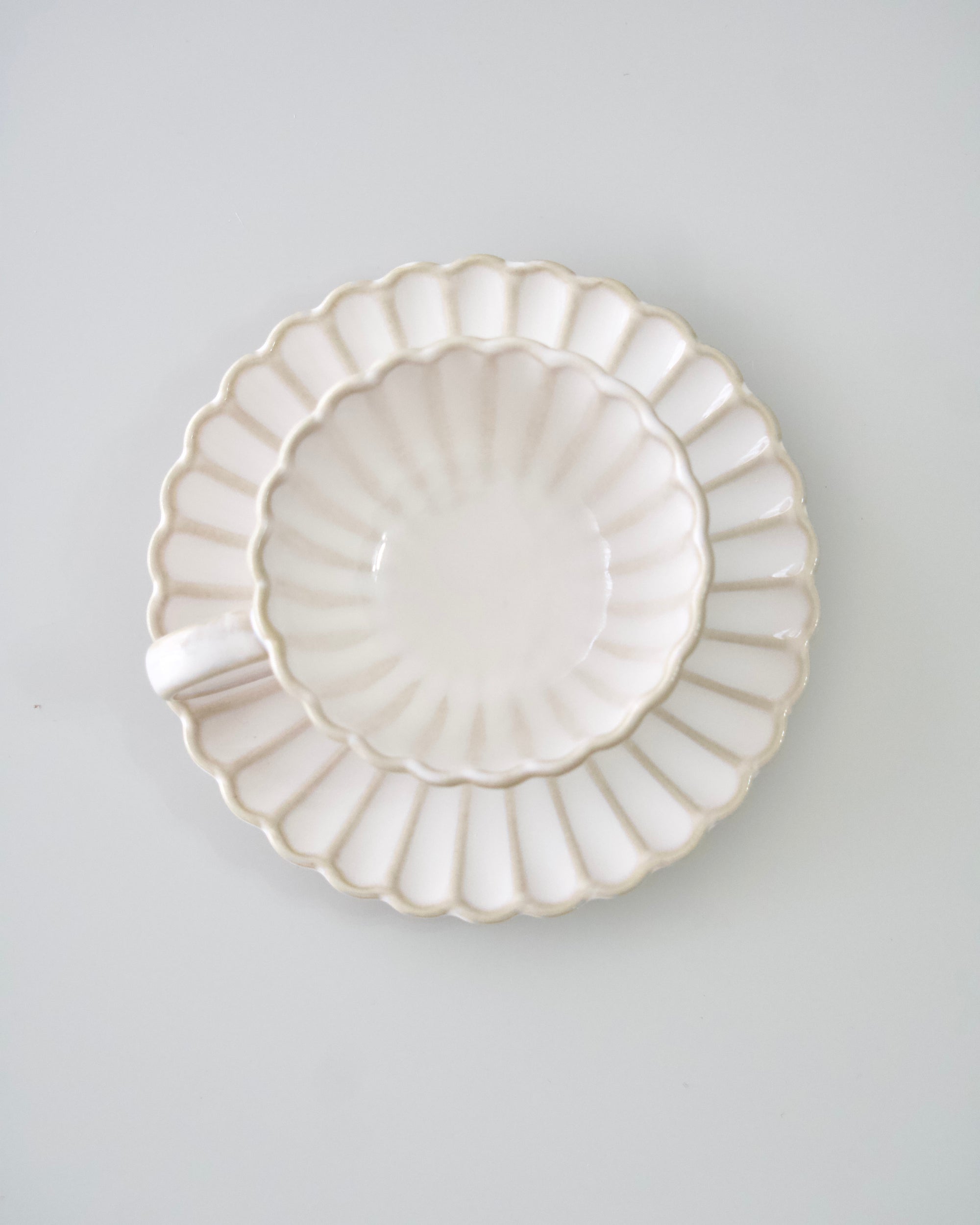 SERVICE A CAFE BLOOMY 220ML 12PIECES 6PERSONNES