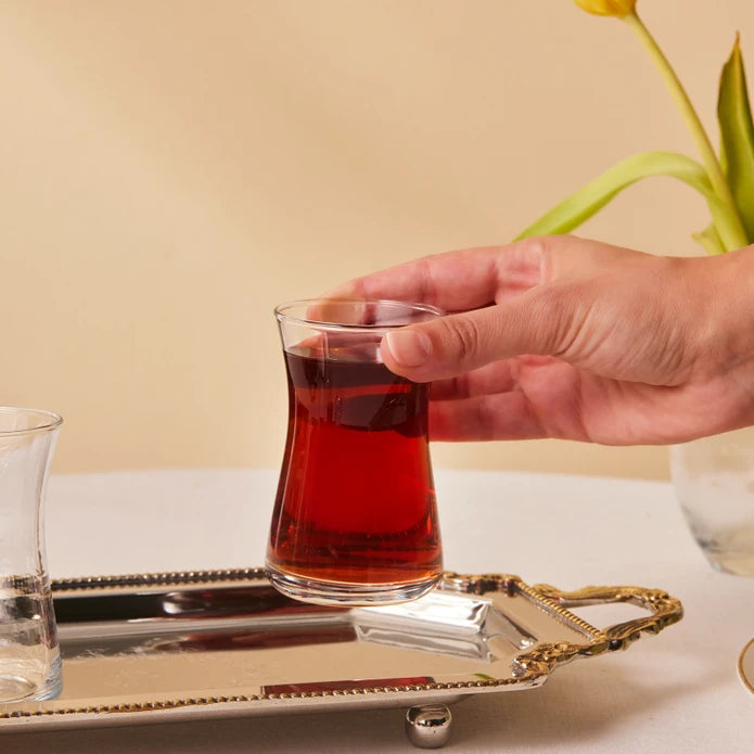 KARACA LOT DE 6 VERRE A THE HEYBELI - ALINDA HOME