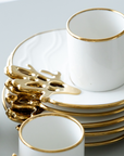 KARACA MERCAN COFFEE SET 12 PIECES FOR 6 PEOPLE