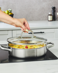 KARACA BATTERIE DE CUISINE POWER STEEL AKITA | 7 PIECES