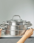 KARACA BATTERIE DE CUISINE POWER STEEL AKITA | 7 PIECES