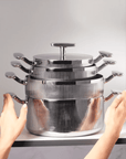 KARACA BATTERIE DE CUISINE RIMOVA FLAT | 8 PIECES