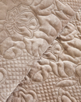 KARACA ENSEMBLE DE COUVRE LIT AUDREY GRIS | 230X240CM | 3 PIECES