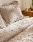 KARACA ENSEMBLE DE COUVRE LIT AUDREY GRIS | 230X240CM | 3 PIECES