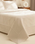 KARACA ENSEMBLE DE COUVRE LIT LEAN ECRU | 230X240CM | 3 PIECES
