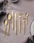 KARACA ENSEMBLE DE MENAGERE ELEGANCE CAMILLE SHINY GOLD 84 PIECES