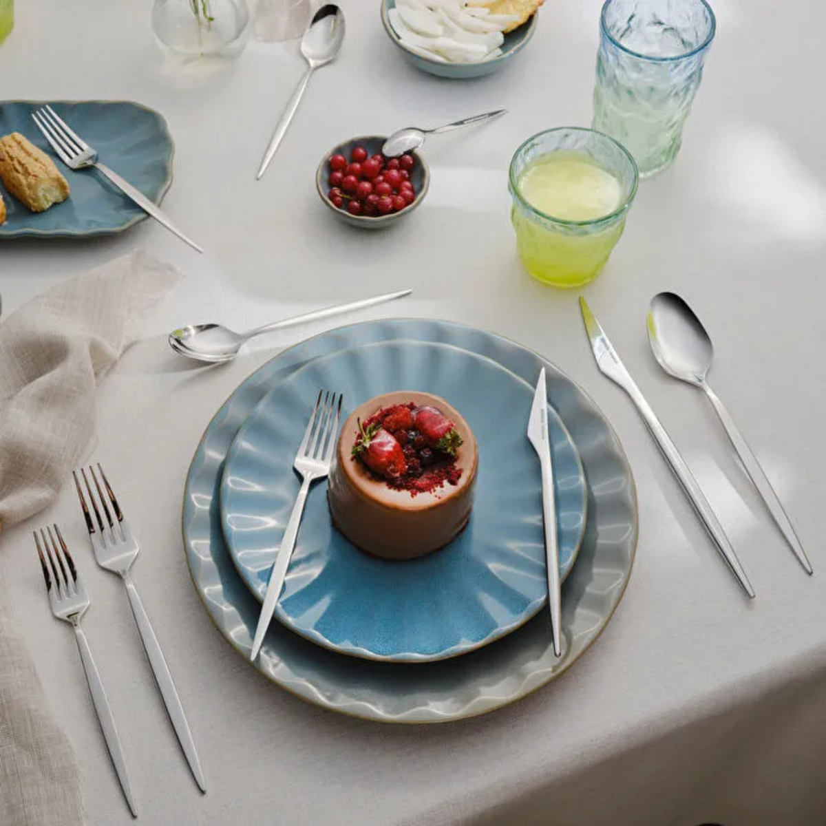 KARACA ENSEMBLE DE COUVERTS ELEGANCE NEW THOR | 84 PIECES | 12 PERSONNES