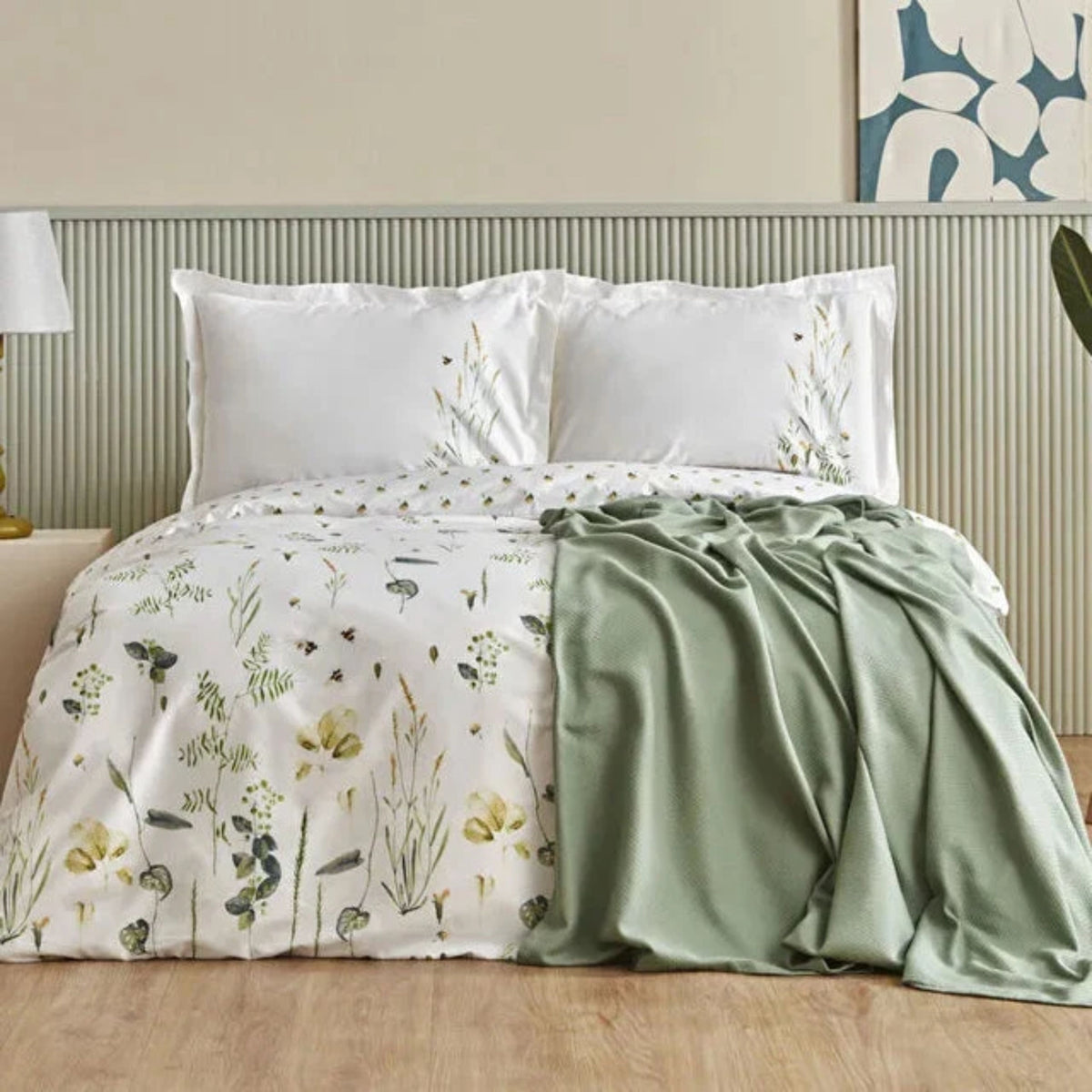 KARACA PARURE DE HOUSSE DE COUETTE HERBAL | 200X220CM