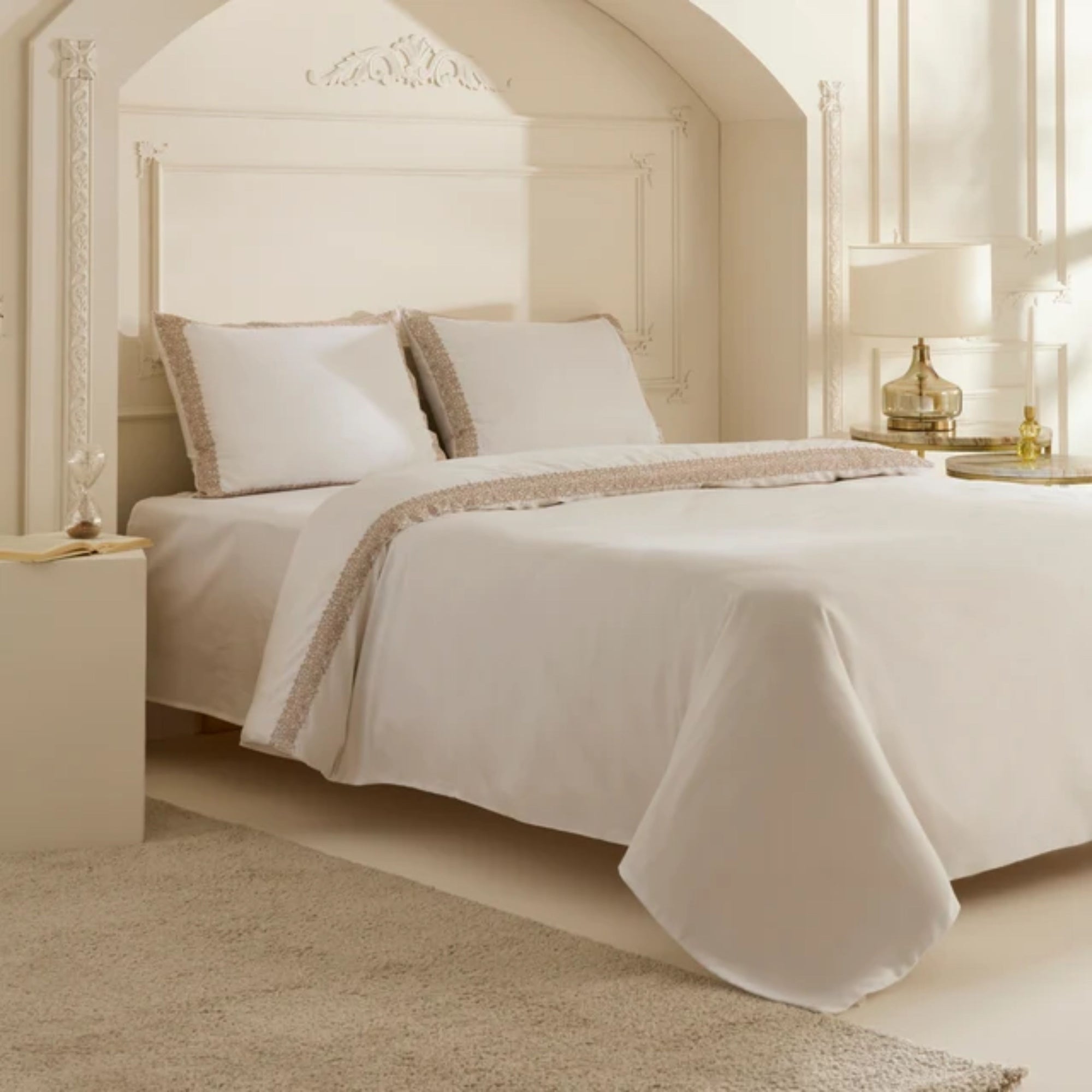 KARACA PARURE DE HOUSSE DE COUETTE NILE | 200X220CM