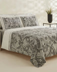 KARACA PARURE DE HOUSSE DE COUETTE SANTI PERCALE | 200X220CM