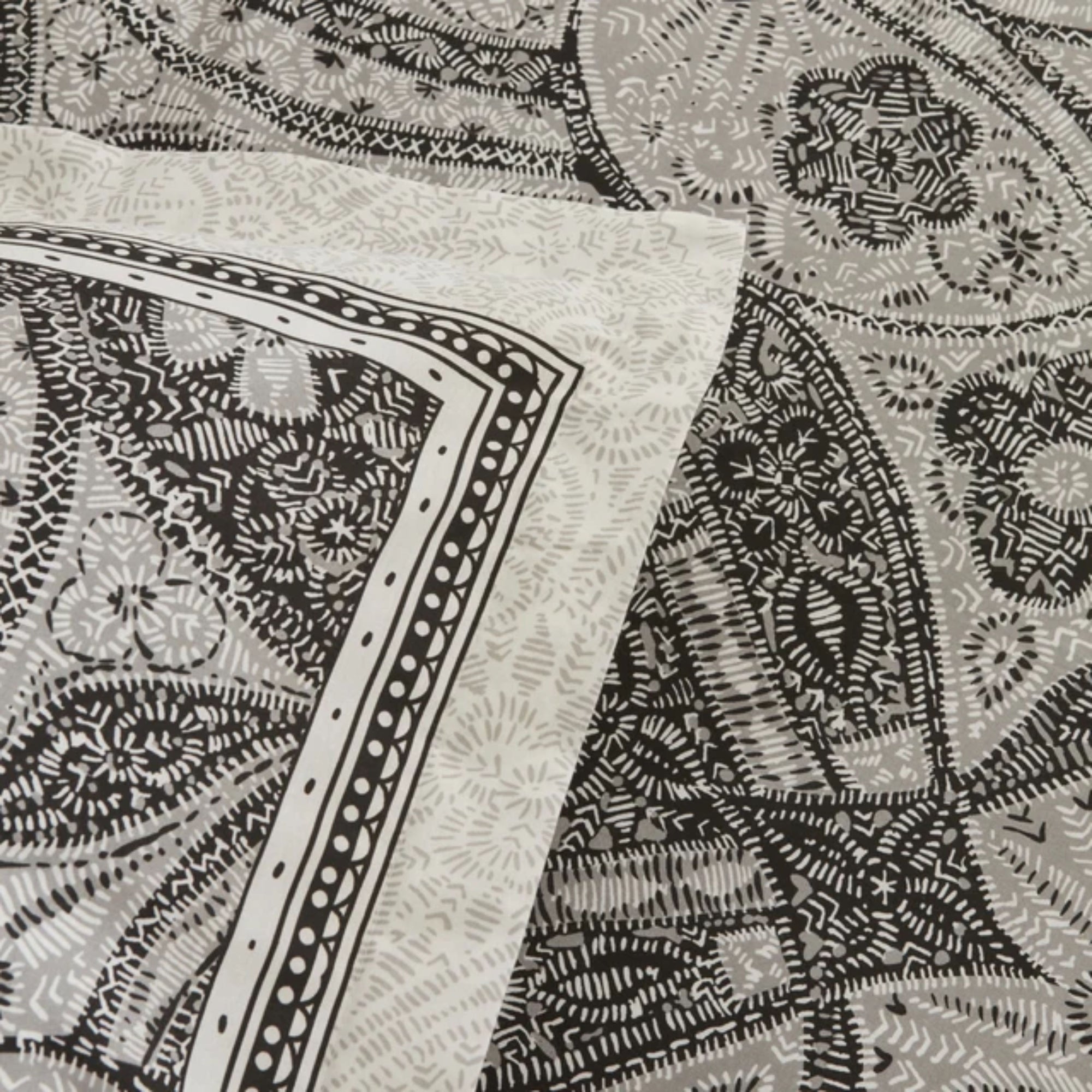 KARACA PARURE DE HOUSSE DE COUETTE SANTI PERCALE | 200X220CM