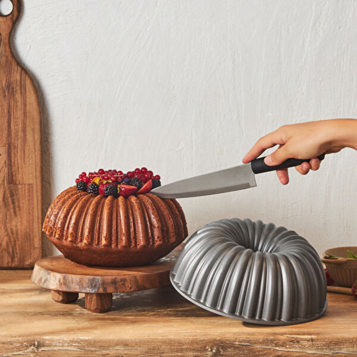 KARACA MOULE A CAKE KOUGLOF ANTHRACITE | 25.5CM