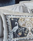 KARACA PARURE DE LIT PAVO BLUE | 6 PIECES