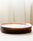 KARACA SERVICE A DESSERT JULIET MOCHA | 7 PIECES | 6 PERSONNES