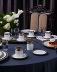 KARACA SERVICE A CAFE ROYAL BONE KATE | 90ML | 12PIECES | 6PERSONNES