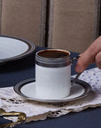 KARACA SERVICE A CAFE ROYAL BONE KATE | 90ML | 12PIECES | 6PERSONNES