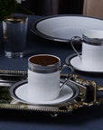 KARACA SERVICE A CAFE ROYAL BONE KATE | 90ML | 12PIECES | 6PERSONNES