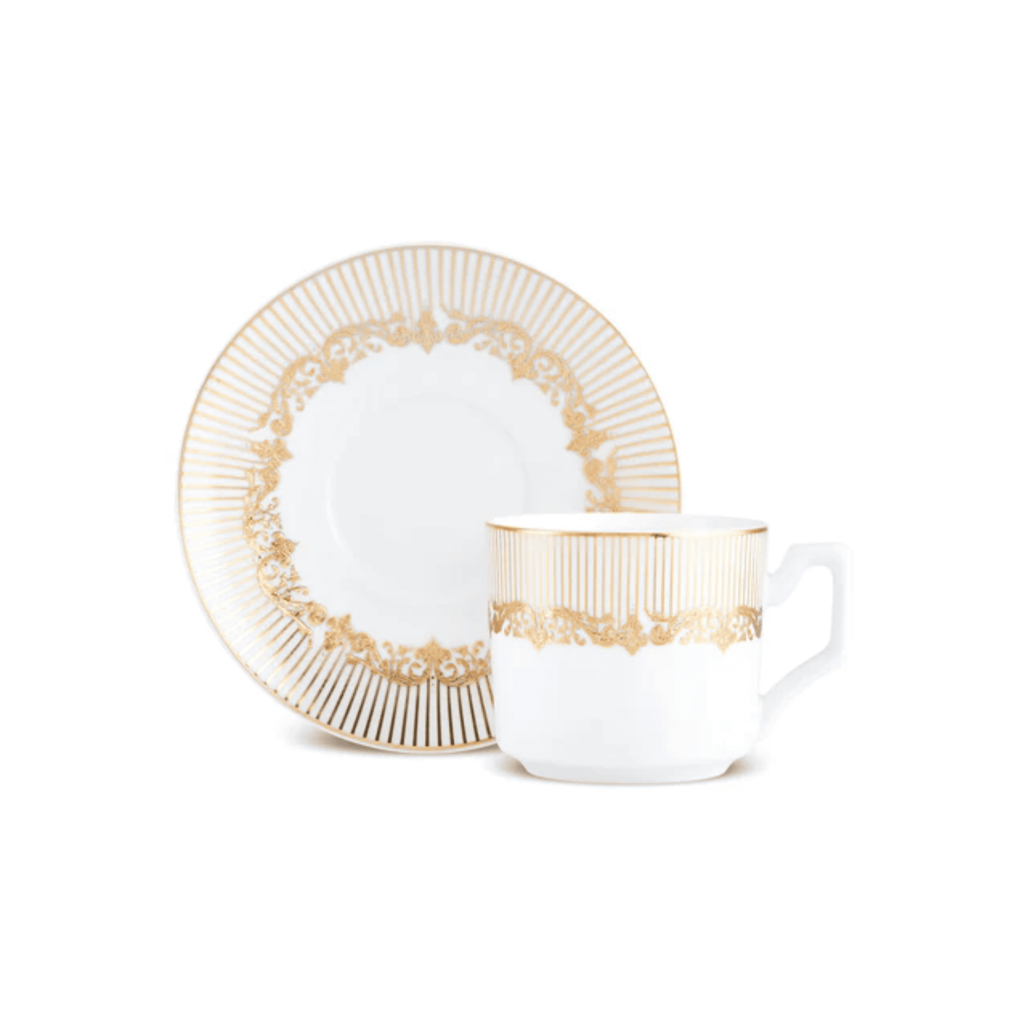 KARACA SERVICE A CAFE VILDAN | 100 ML | 12 PIECES | 6 PERSONNES
