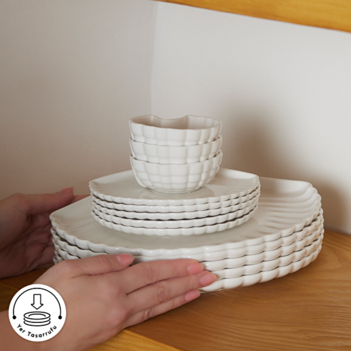 KARACA SERVICE A BRUNCH OSTRA | 34 PIECES | 6 PERSONNES