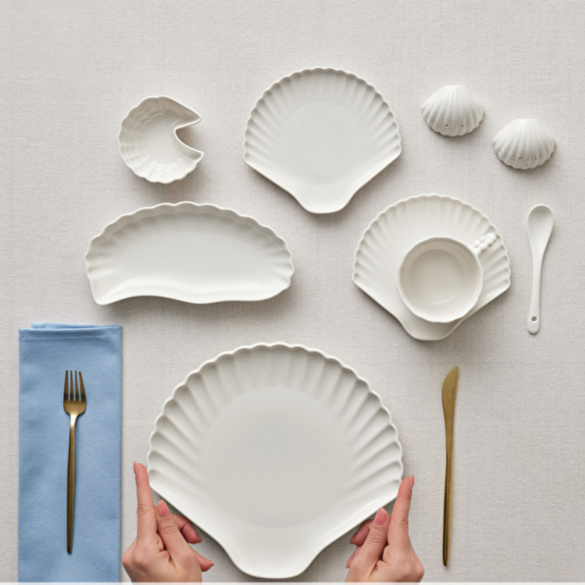KARACA SERVICE A BRUNCH OSTRA | 34 PIECES | 6 PERSONNES