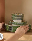 KARACA SERVICE A PETIT DEJEUNER CITRONNIER 32PIECES 6PERSONNES