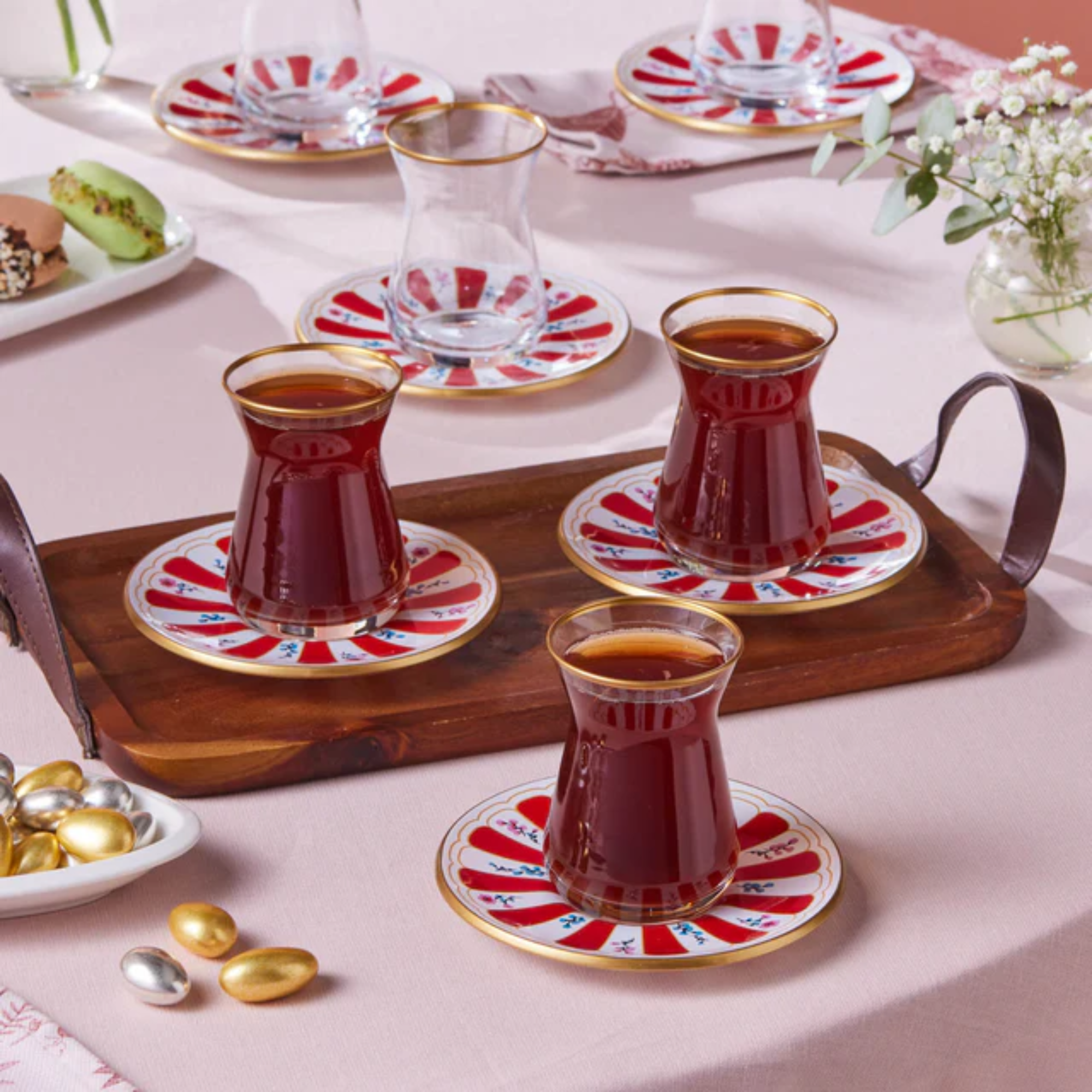 KARACA SERVICE A THE BURSA | 12 PIECES | 6 PERSONNES