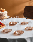KARACA SERVICE A THE JULIET MOCHA MOUSSE | 170ML | 12 PIECES | 6 PERSONNES