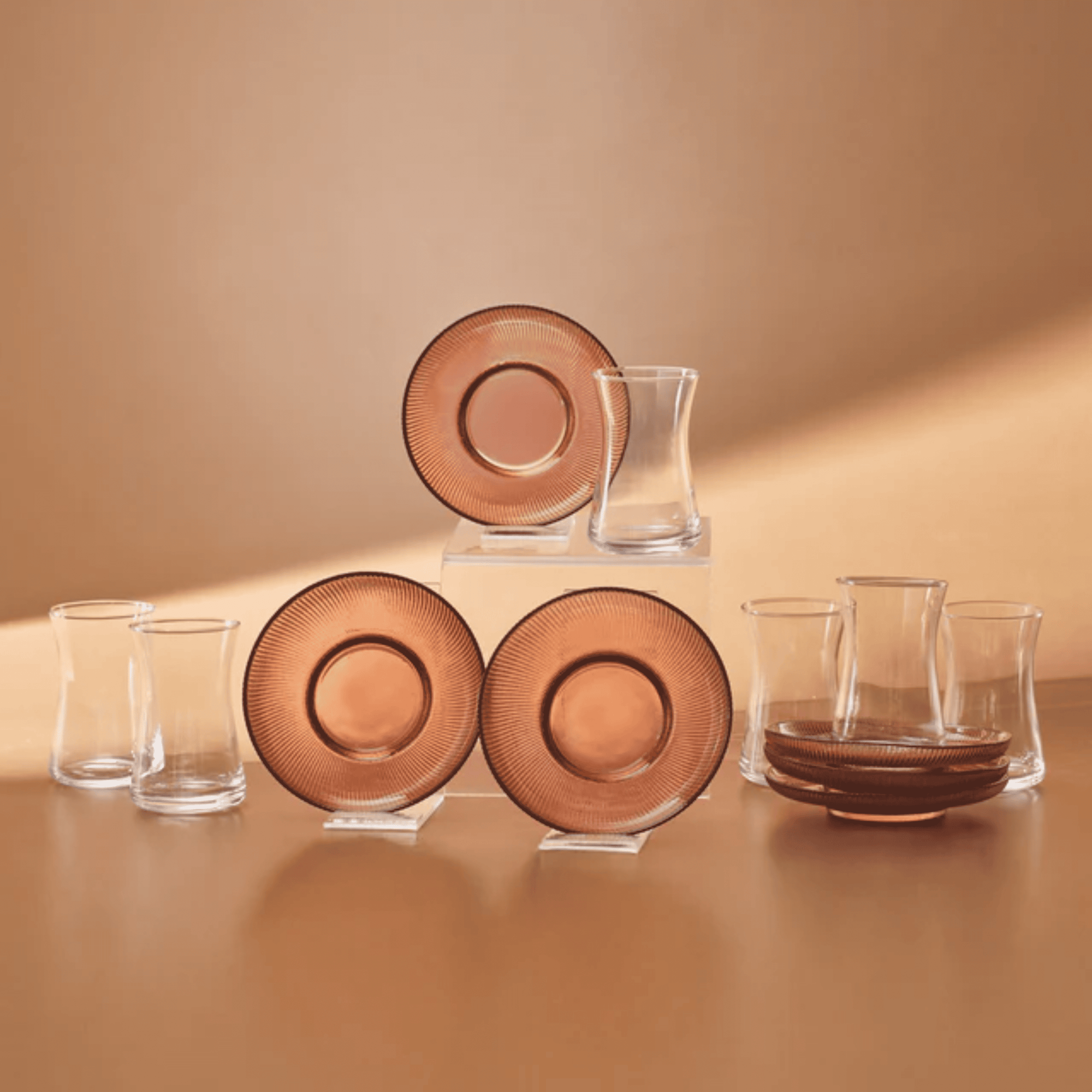 KARACA SERVICE A THE JULIET MOCHA MOUSSE | 170ML | 12 PIECES | 6 PERSONNES