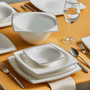 KARACA SERVICE DE TABLE FINE PEARL NEKLUS | 58 PIECES | 12 PERSONNES